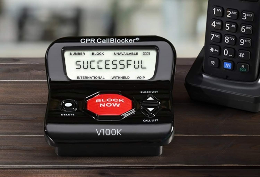 CPR V100K CALL BLOCKER FOR LANDLINE PHONES