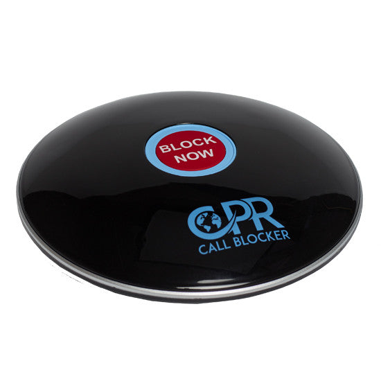 CPR Call Blocker Shield - Gloss Black - Side